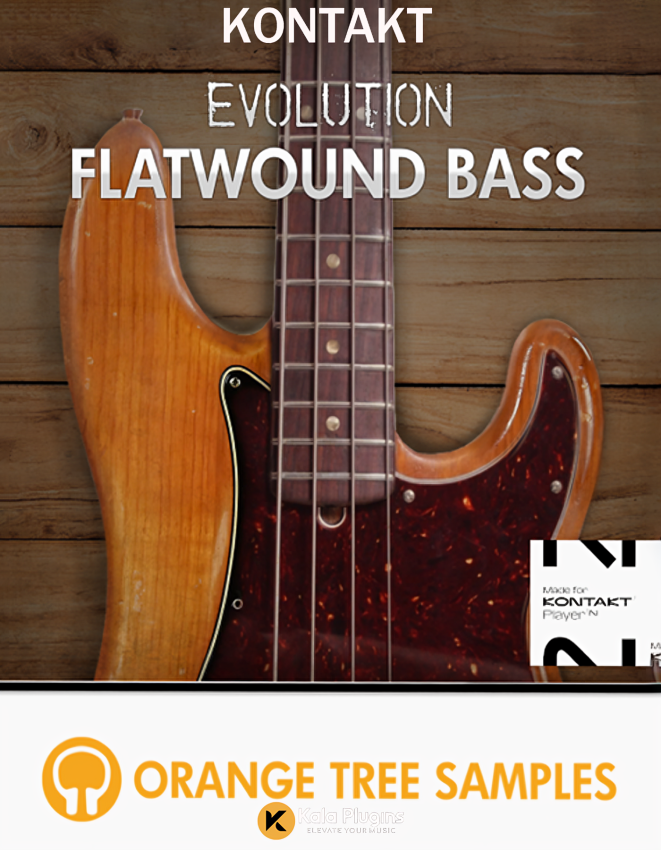 Orange Tree Samples – Evolution Flatwound Bass